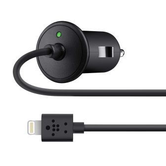 BELKIN autonabíječka (2,1 A) s Lightning konektorem pro iPhone 5/iPod/iPad, černá