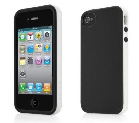 BELKIN Pouzdro Grip Candy pro iPhone 4/4S, černé (essential 031)