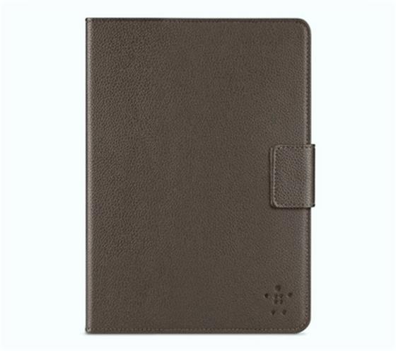 BELKIN Pouzdro kožené stojánkové pro iPad Mini (1,2,3), hnědé