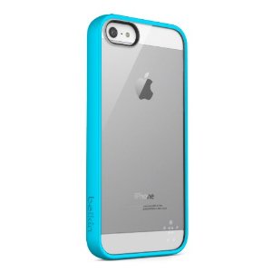 BELKIN Pouzdro pevné pro iPhone 5S/5 čiré/modré