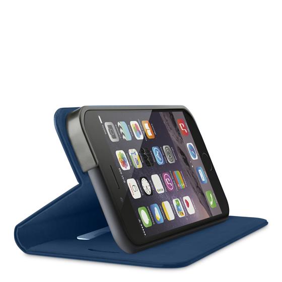 BELKIN pouzdro se stojánkem Classic Folio pro iPhone 6/6S, modré