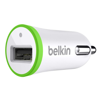 BELKIN USB autonabíječka MobiosCar (2,1 A) pro iPhone/iPad/iPod (bílá)