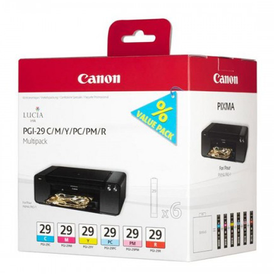 Canon Cartridge C/M/Y/PC/PM/R Multi Pack pro PIXMA Pro-1