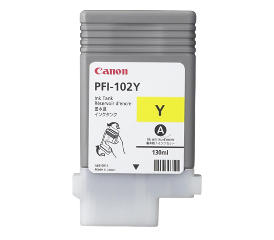 Canon Pigment Ink Tank PFI-102 Yellow 130 ml