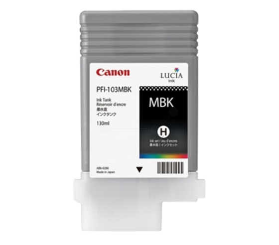 Canon Pigment Ink Tank PFI-103 Matte Black (MBK) 130 ml