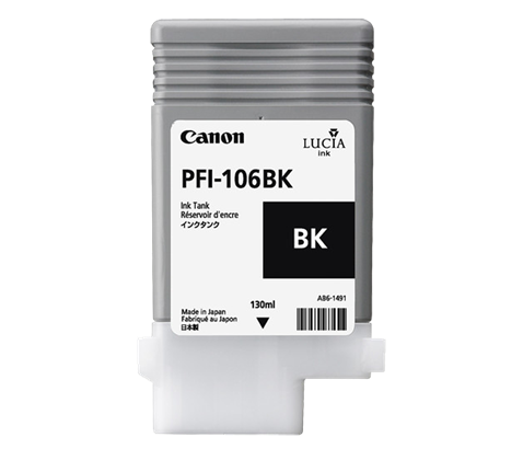 Canon Pigment Ink Tank PFI-106 Photo Black (BK) 130 ml