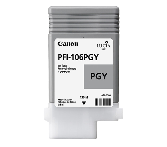 Canon Pigment Ink Tank PFI-106 Photo Grey (PGY) 130 ml