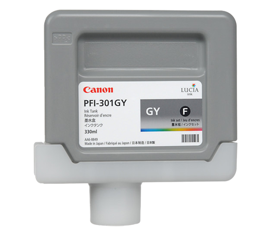 Canon Pigment Ink Tank PFI-301 Grey (GY) 330 ml
