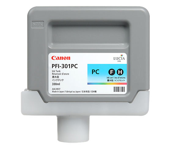 Canon Pigment Ink Tank PFI-301 Photo Cyan (PC) 330 ml