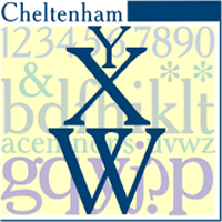Cheltenham Bold Extra Condensed OpenType Mac/Win CE