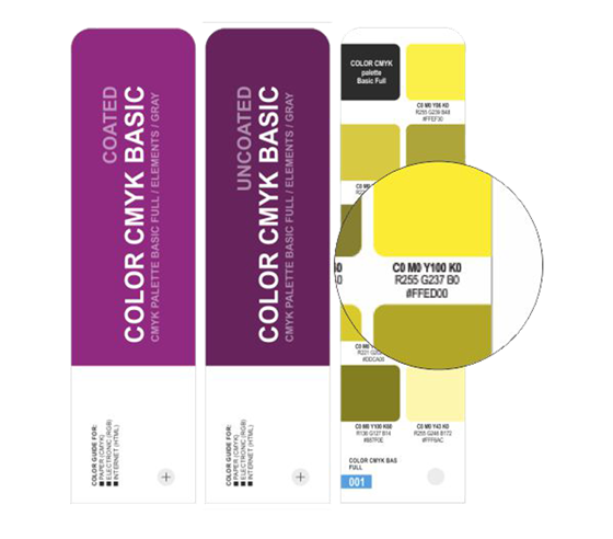 COLOR CMYK BASIC COATED/UNCOATED