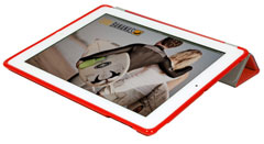 CoolBananas SmartShell, obal pro iPad 2, červený