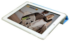 CoolBananas SmartShell, silikonový obal pro iPad 2, průhledný