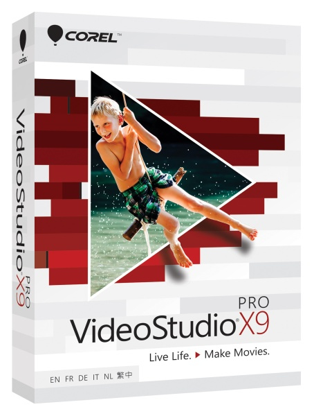 Corel VideoStudio Pro X9 Win IE Mini Box