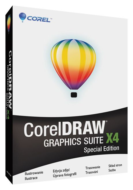 CorelDRAW Graphics Suite X4 Special Edition Mini box CZE