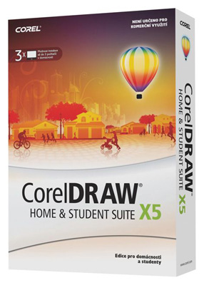 CorelDRAW Home & Student Suite X5 Win CZ Mini box