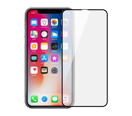 Devia ochranné sklo pro Apple iPhone 11 Pro, XS a X - 3D, tvrzené
