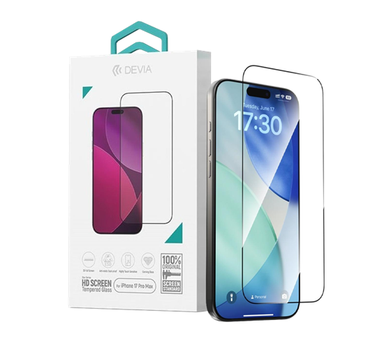 Devia tvrzené sklo pro Apple iPhone 17 Pro Max