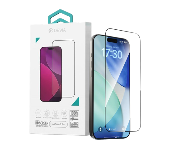 Devia tvrzené sklo pro Apple iPhone 17 Pro