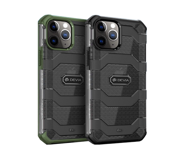 Devia Vanguard - shockproof pouzdro pro iPhone 13 Pro, černé
