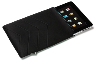 Dicota PadSkin - černý pro iPad 2 (+ 3. a 4. gen.) - neopren
