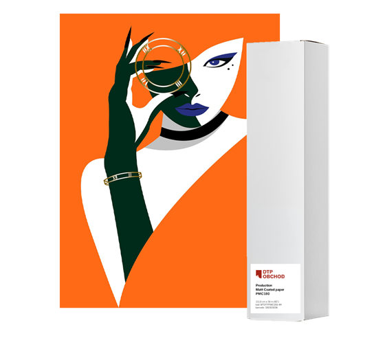 DTP Production Matt Coated paper PMC180, 180 g