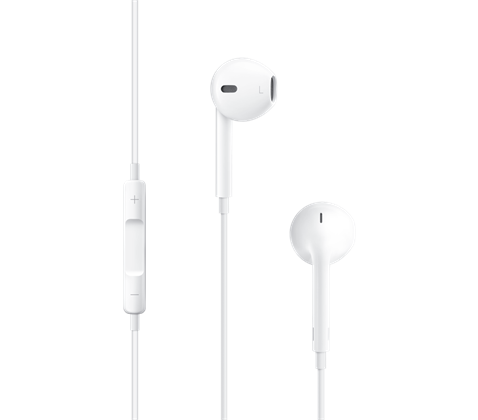 EarPods, sluchátka s ovládáním a mikrofonem