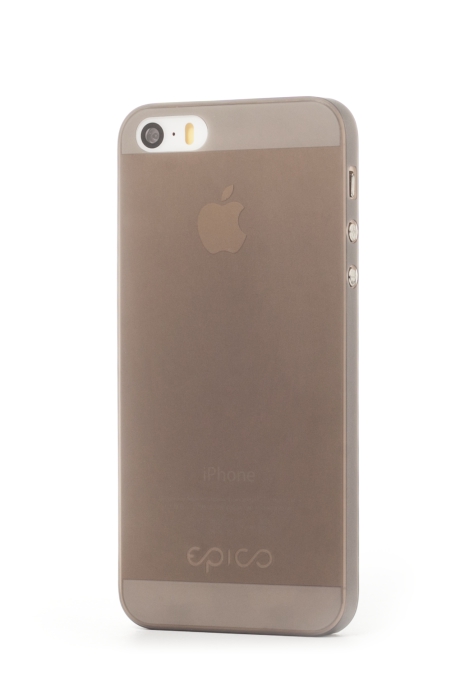 EPICO TWIGGY MATT, obal pro iPhone SE/5S/5, černý transparentní