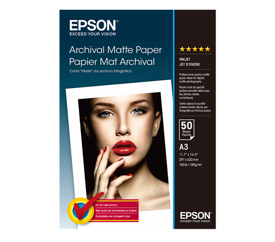 Epson Archival Matte Paper 189 g/m2