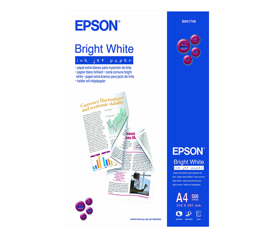 Epson Bright White Inkjet Paper 90 g/m2