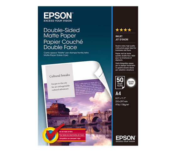 Epson Double-Sided Matte Paper 178 g/m2