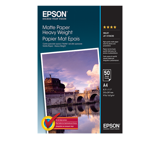 Epson Matte Paper Heavy Weight 167 g/m2
