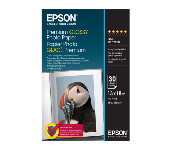 Epson Premium Glossy Photo Paper 255 g/m2