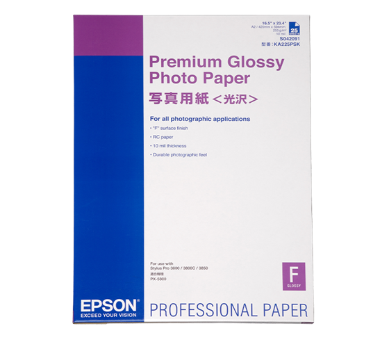 Epson Premium Glossy Photo Paper 255 g/m2