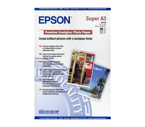 Epson Premium Semigloss Photo Paper 250 g/m2