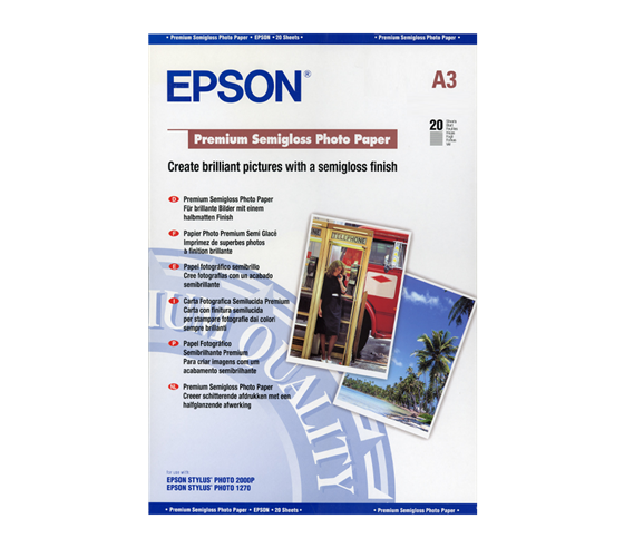 Epson Premium Semigloss Photo Paper 251 g/m2
