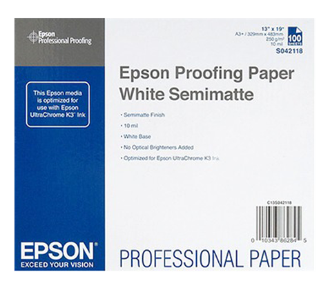 Epson Proofing Paper White Semimatte 250 g/m2