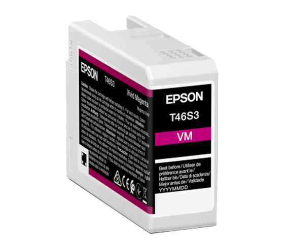 Epson Singlepack Magenta T46S3 UltraChrome Pro Zink, 25 ml