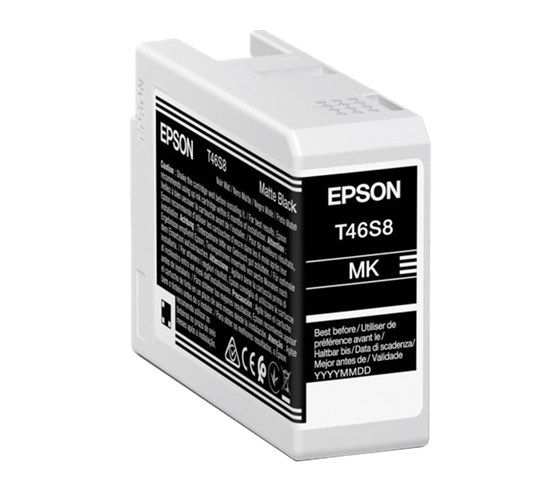 Epson Singlepack Matte Black T46S8 Ultrachrome, 25 ml