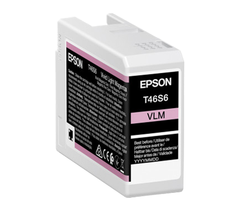 Epson Singlepack Vivid Light Magenta T46S6, 25 ml 