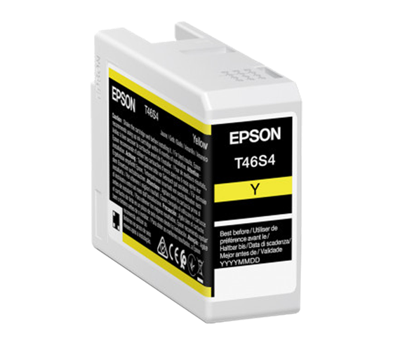 Epson Singlepack Yellow T46S4 UltraChrome Pro Zink, 25 ml