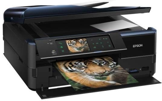 EPSON Stylus Photo PX730WD, MFZ, A4, 40 ppm, 6 ink, Card reader, CD/DVD print, LCD, USB 2.0, NET, Wi-Fi, Duplex, AirPrint