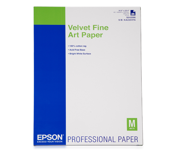 Epson Velvet Fine Art Paper 260 g/m2