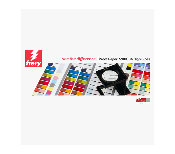 Fiery Proof Paper 7200OBA High-Gloss, 200g