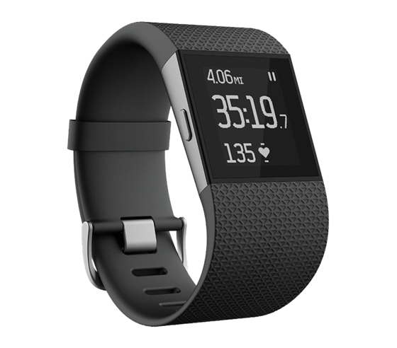 Fitbit Surge, černý - velikost Small - rozbalená krabička