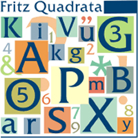 Fritz Quadrata No2 OpenType Mac/Win CE