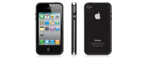 Griffin Reveal Frame, plastové pouzdro pro iPhone 4 a 4S, černo-průhledné