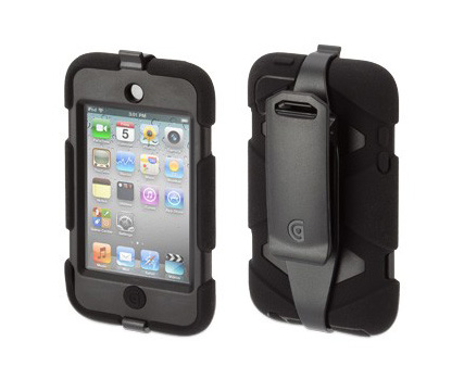 Griffin Survivor pro iPod touch 4G - černé, extrémně odolné pouzdro