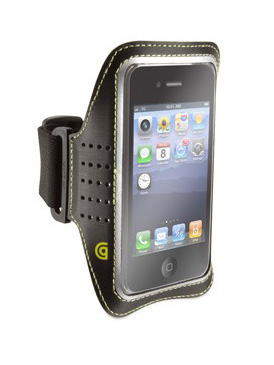 Griffin Trainer, sportovní pásek na paži pro iPhone 4 a 4S, černý