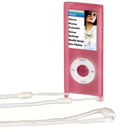 Hama Sport Case pro iPod nano 4G, růžové pouzdro